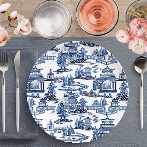 Chinoiserie Melamine Etsy