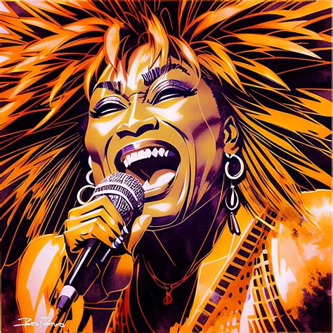 Poster Tina Turner Etsy