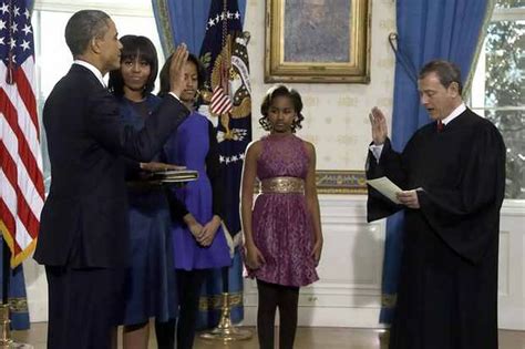 Barack Obama Sworn In As Us President During Private White House Ceremony Birmingham Live