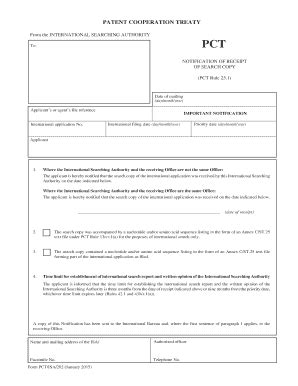 Fillable Online Form PCT ISA 202 WIPO Fax Email Print PdfFiller