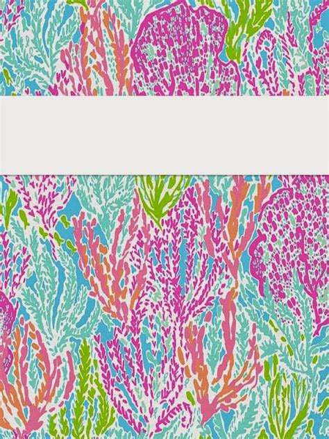 Best Images Of Lilly Pulitzer Binder Covers Free Printable Cute