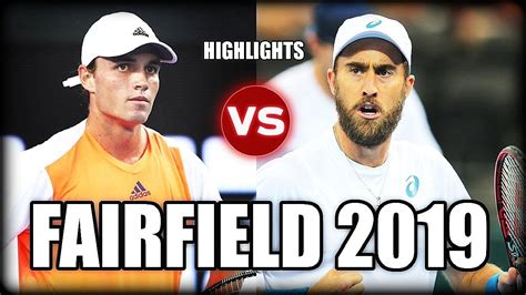 Steve Johnson Vs Christopher O Connell Atp Challenger Fairfield