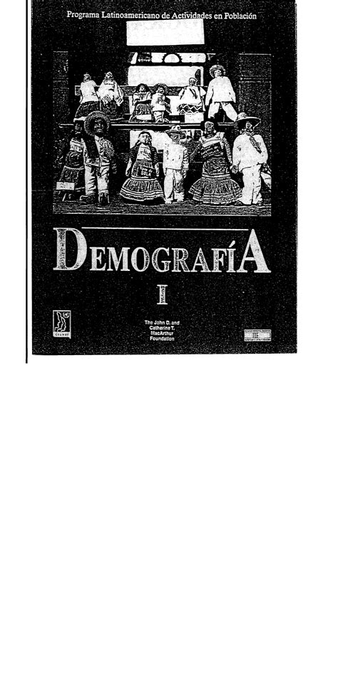 Demografia I Clases demo Clases demo Análisis demográfico Studocu