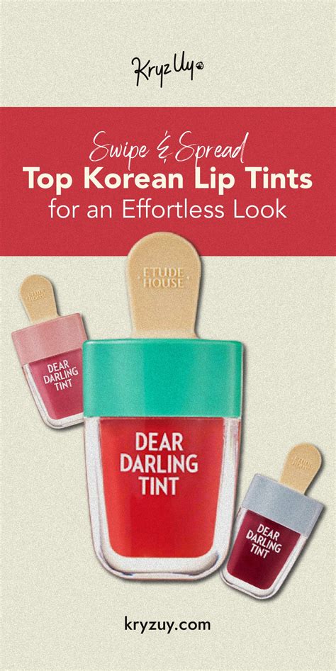 10 Best Korean Lip Tints: Long Lasting and Natural Look