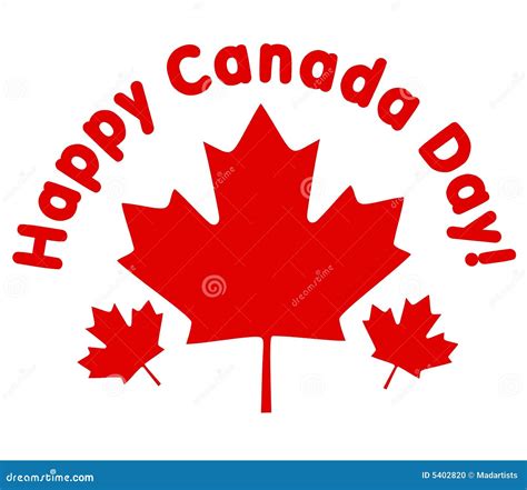 Happy Canada Day Card Cartoon Vector 190821173