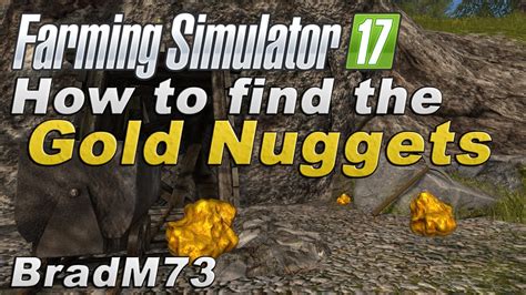 Farming Simulator 2017 How To Find ALL The GOLD NUGGETS YouTube