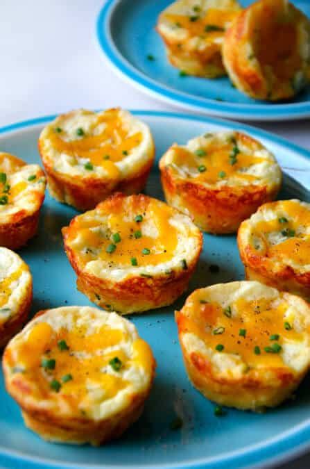 Cheesy Leftover Mashed Potato Muffins Recipe Cart