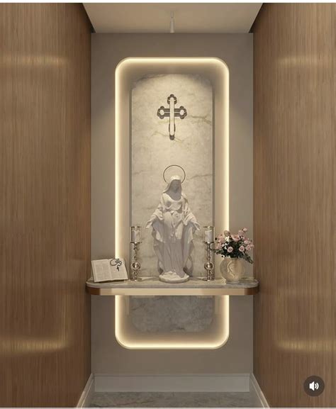 Altar Na Sala De Estar - Pin by Ana Bernardo on Iluminação sala de estar | Altar design, Temple ...