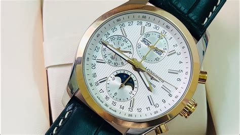 Longines Conquest Classic Chronograph Moonphase L27985723 Youtube