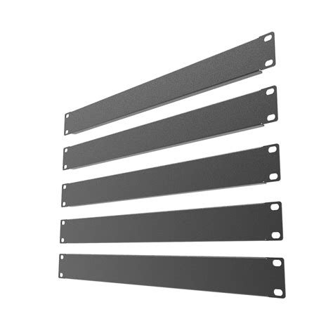 Buy Qiaoyoubang 5 Pack Of 1u Blank Panel Metal Rack Filler Panel For