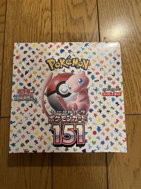 ポケモンカード 151 新品未開封シュリンク付き 1box 高評価の贈り物