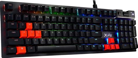 Xpg Summoner Rgb Mechanical Gaming Keyboard Cherry Mx Red Switch