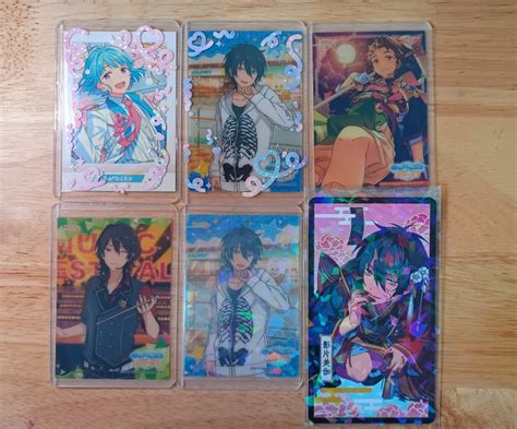 Ensemble Stars Pasha Pashot Emoca Clear Cards Mika Rei Hobbies Toys