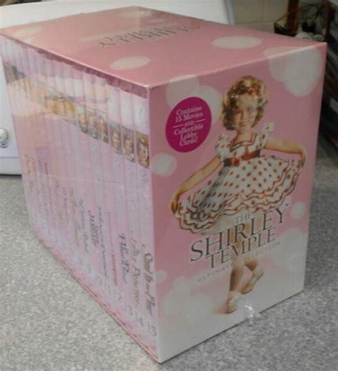 The Shirley Temple Ultimate Collection 15 Dvd Boxed Set With Lobby Cards For Sale Online Ebay