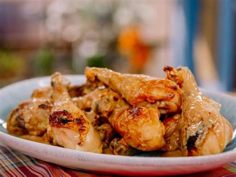 Chicken Legs with Spicy Peanut Sauce Recipe | Alex Guarnaschelli | Food ...