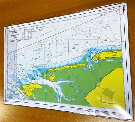 Hydrografische Kaarten Waddenzee En Noordzeekust Te Koop Op