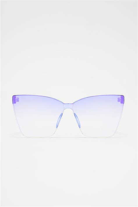 Trophy Treatment Sunglasses Purple Fashion Nova Sunglasses