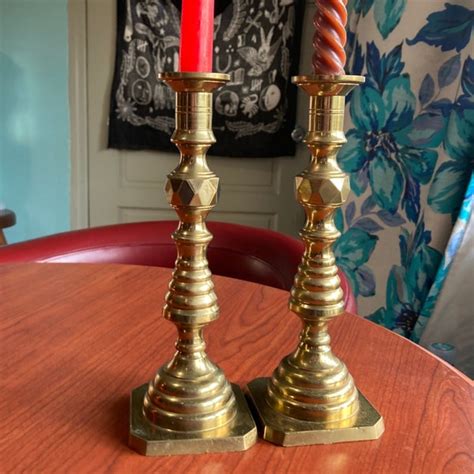 Brass Candlesticks Etsy