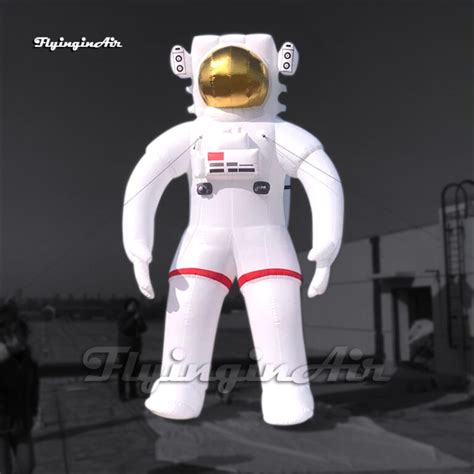 Huge Inflatable Astronaut Model Space Pilot Balloon 6m White Air Blow