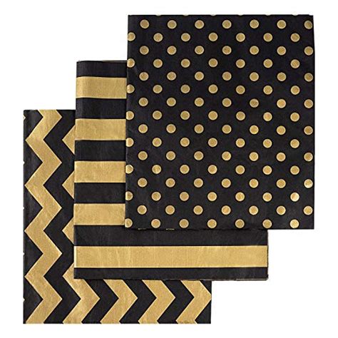 Best Black And Gold Tissue Paper