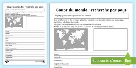 Fiche D Information Coupe Du Monde Professor Feito