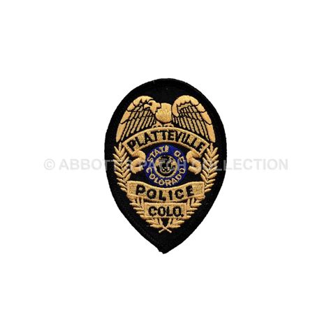 Co 3 Platteville Police Department Z Badge Abbotts Patch Collection