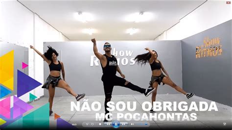 Não Sou Obrigado MC Pocahontas Show Ritmos Coreografia YouTube