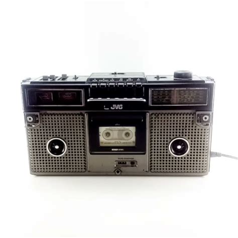 Boombox Vintage Jvc Stereo Radio Cassette Recorder Rc 717w Japan Youtube