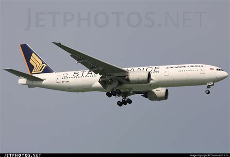 9V SRI Boeing 777 212 ER Singapore Airlines Thomas Loh Y H