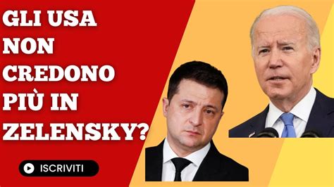 Gli Usa Stanno Voltando Le Spalle A Zelensky Ecco Le Ultime Notizie