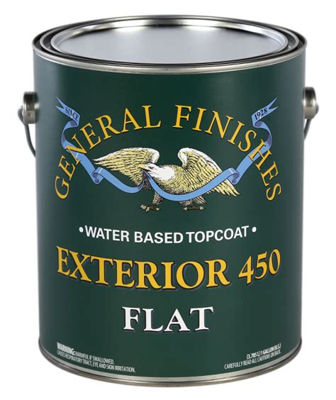 Water Based Exterior Polyurethane Clear Coat: Exterior 450 | General ...