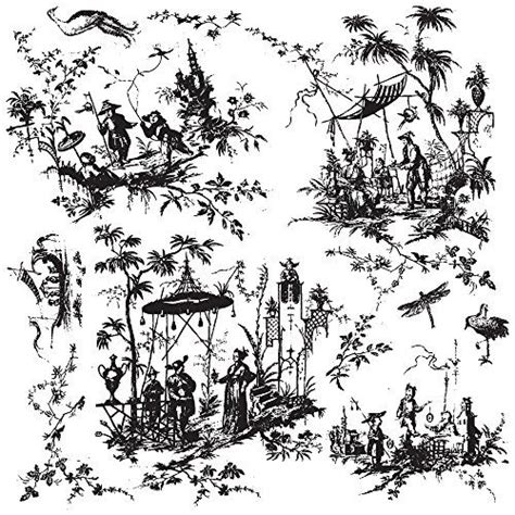 Stamps Scrapbooking Pastoral Toile Prima Marketing Iod Decor Stamps