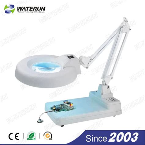 Glass Led Inspection Lamp Magnifier 5x Diopter - Buy Inspection Lamp ...