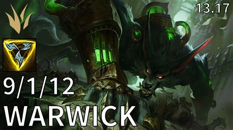 Warwick Jungle Vs Jarvan Iv Kr Master Patch Youtube