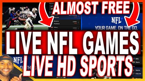 NEW STREAMING APP NFL LIVE SPORTS TV GUIDE ON DEMAND GAME REPLAYS YouTube