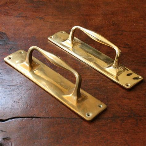 Antique Solid Brass Door Pull · The Architectural Forum