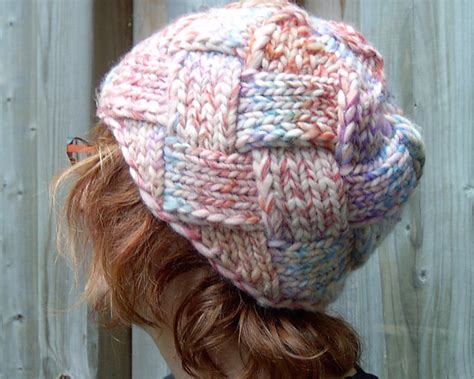 Ravelry Entrelac Hat Pattern By Kate Atherley