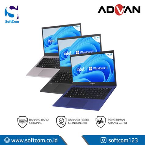 Advan Soulmate Sg S A Celeron N Gb Gb Emmc Gb Ssd