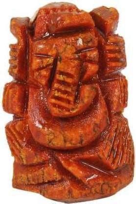 DEVAMA THE DIVINE Energized Haldi Ganesh/Haridra Ganesha/Turmeric Ganesha Figurine for Pooja ...