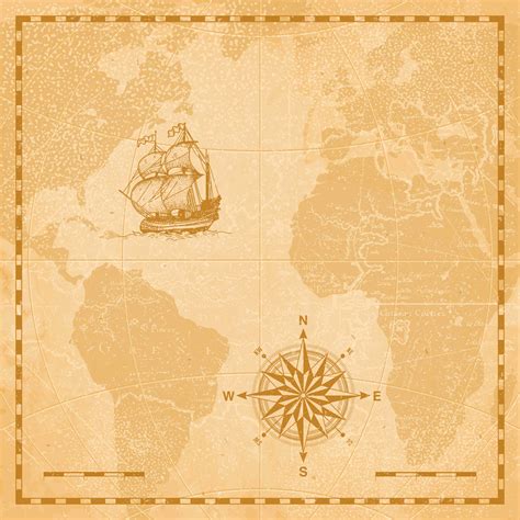 Old World Map Free Vector Art - (9866 Free Downloads)