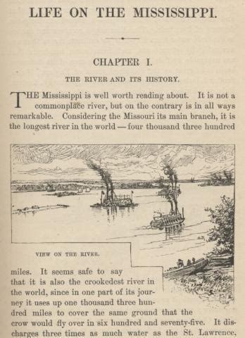 Life on the Mississippi - Chapter 1: The River and Its History | B Scott Holmes