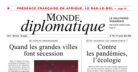 Le Monde Diplomatique Mars