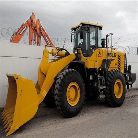 High Quality Second Hand LG956L Used Payloader 5 Ton Sdlg LG956L Wheel