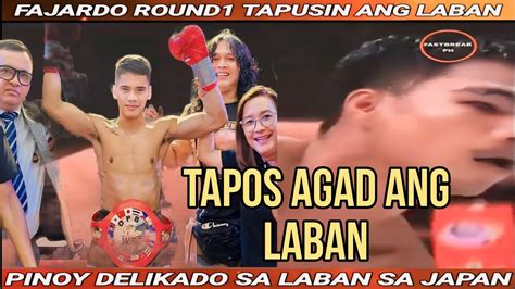 Fajardo Tapos Agad Ang Laban Sa Round 1 YouTube