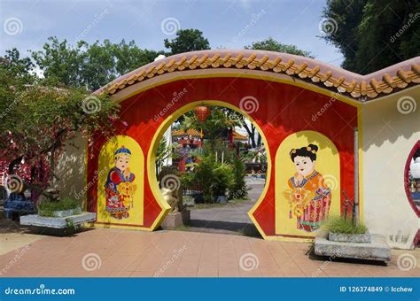 Ling Sen Tong Temple Cave Ipoh Malaysia Editorial Stock Image