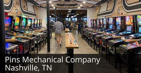 PINS MECHANICAL COMPANY - NASHVILLE, TN | Pinball Tennessee