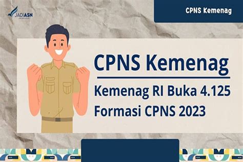 Pendaftaran Seleksi Cpns Dan Pppk Kemenag Dibuka Hingga Oktober