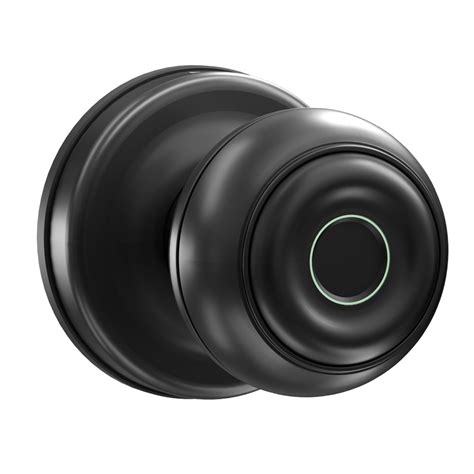 Geek Chef Geektale K01 01 Smart Fingerprint Door Knob Black