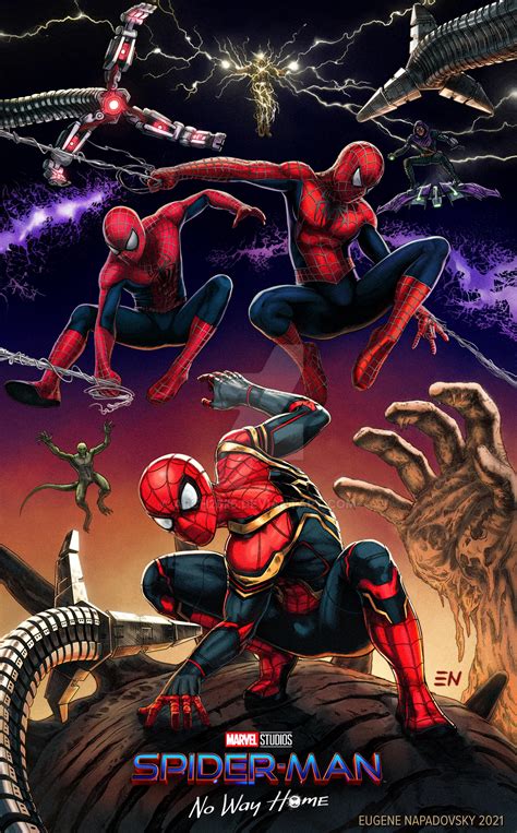 Spider Man No Way Home Mcu Spider Verse By Arch2626 On Deviantart