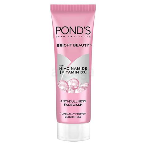 ponds bright beauty anti dullness face wash  niacinamide vitamin